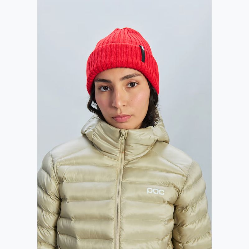 Zimní čepice POC Beanie prismane red 2