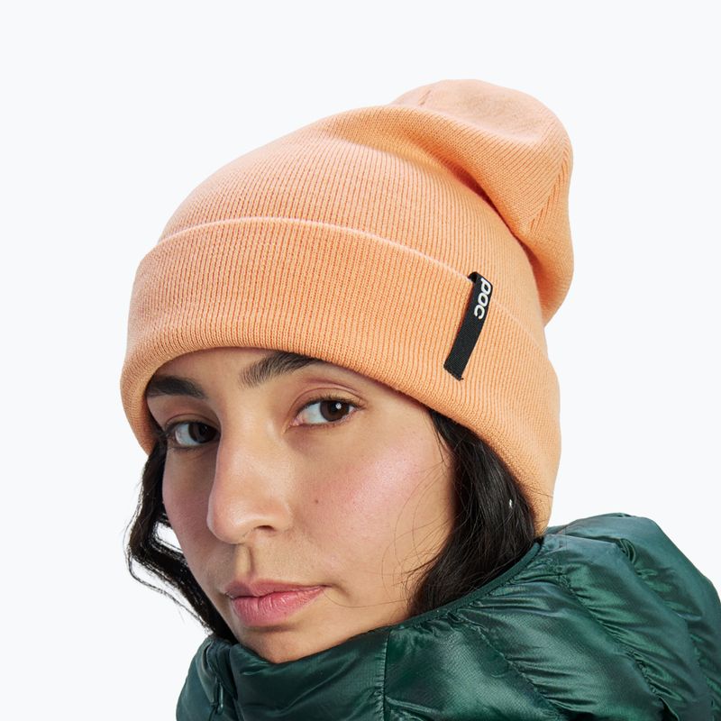 Zimní čepice POC Beanie Flat apricot sunstone 2