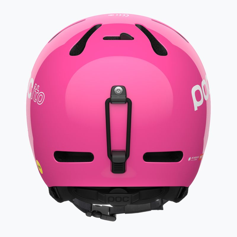 Dětská lyžařská helma POC POCito Fornix MIPS fluorescent pink 4