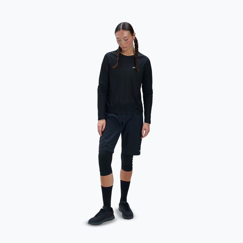 Dámské cyklistické tričko Longsleeve POC Motion Air uranium black 2