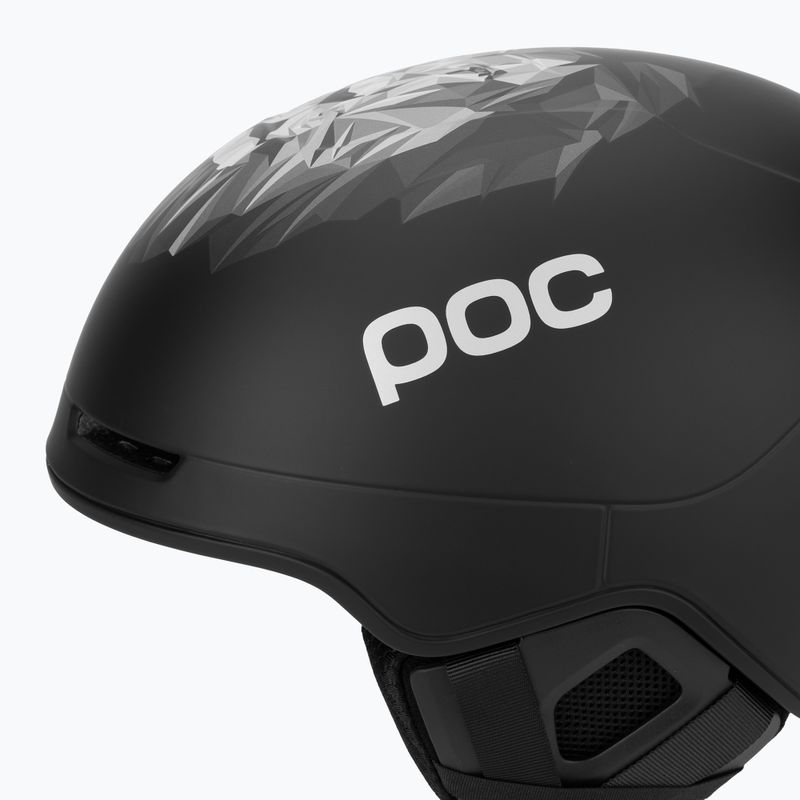 Lyžařská helma POC Obex Pure Odermatt Ed. uranium black matt 7