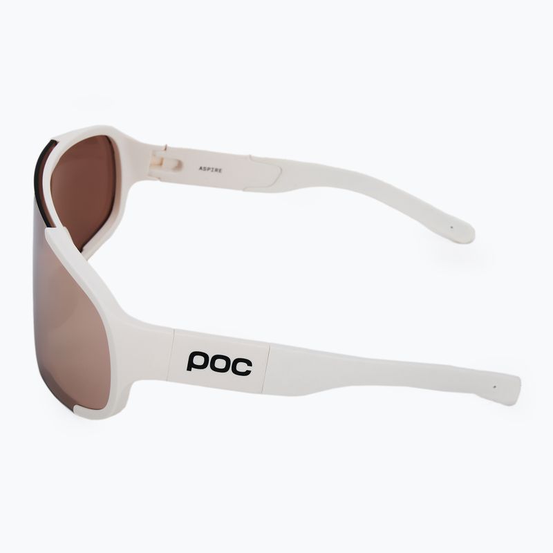 Sluneční brýle POC Aspire hydrogen white/clarity trail/partly sunny silver 4