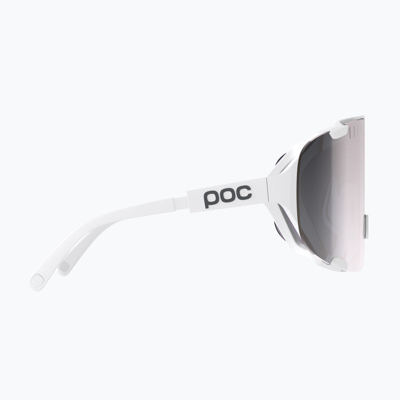Sluneční brýle POC Devour hydrogen white/clarity road/sunny silver 4