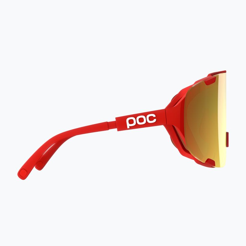 Sluneční brýle POC Devour prismane red/clarity road/partly sunny gold 4