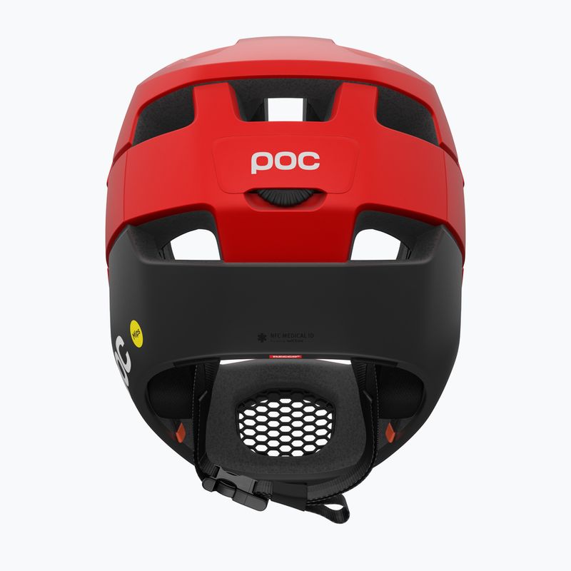 Cyklistická přilba POC Otocon Race MIPS prismane red matt/uranium black matt 4