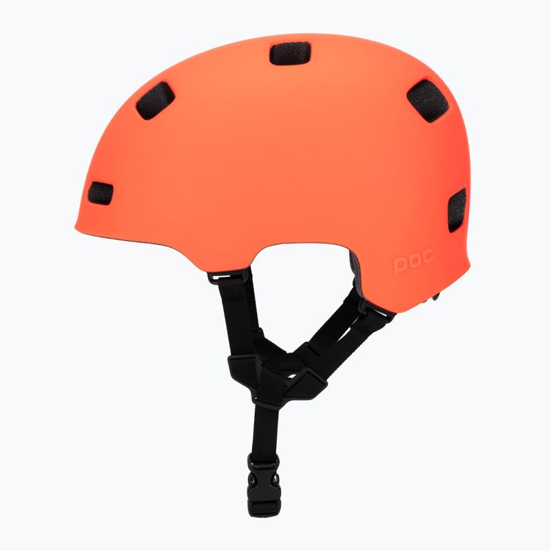 Cyklistická helma POC Crane MIPS fluorescent orange matte 3