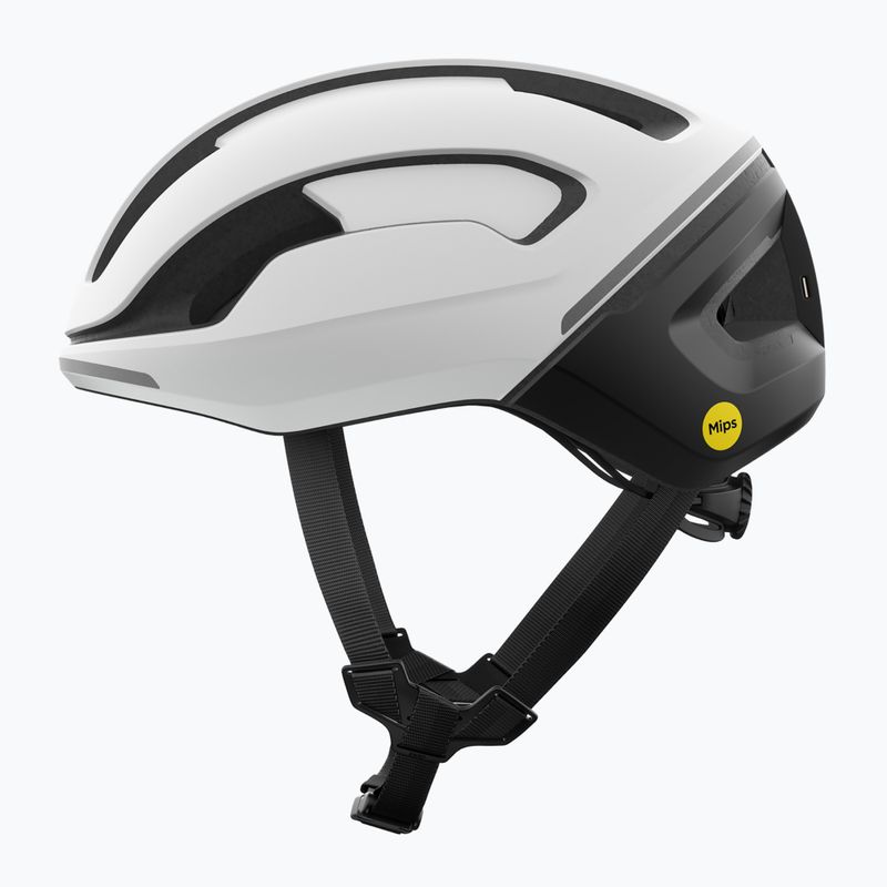 Cyklistická přilba  POC Omne Beacon MIPS hydrogen white matt/uranium black matt 2