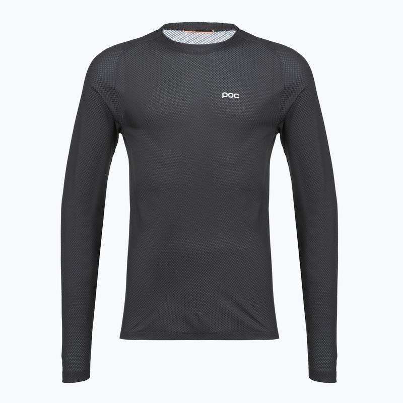 Pánský cyklistický dres longsleeve POC Motion Air Jersey uranium black