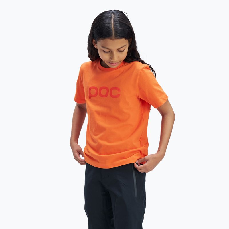 Dětské tričko POC Tee zink orange 3