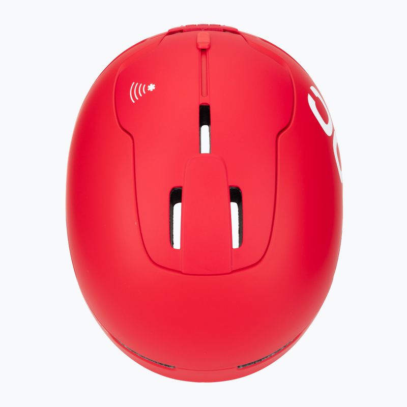 Lyžařská helma POC Obex BC MIPS prismane red matt 6