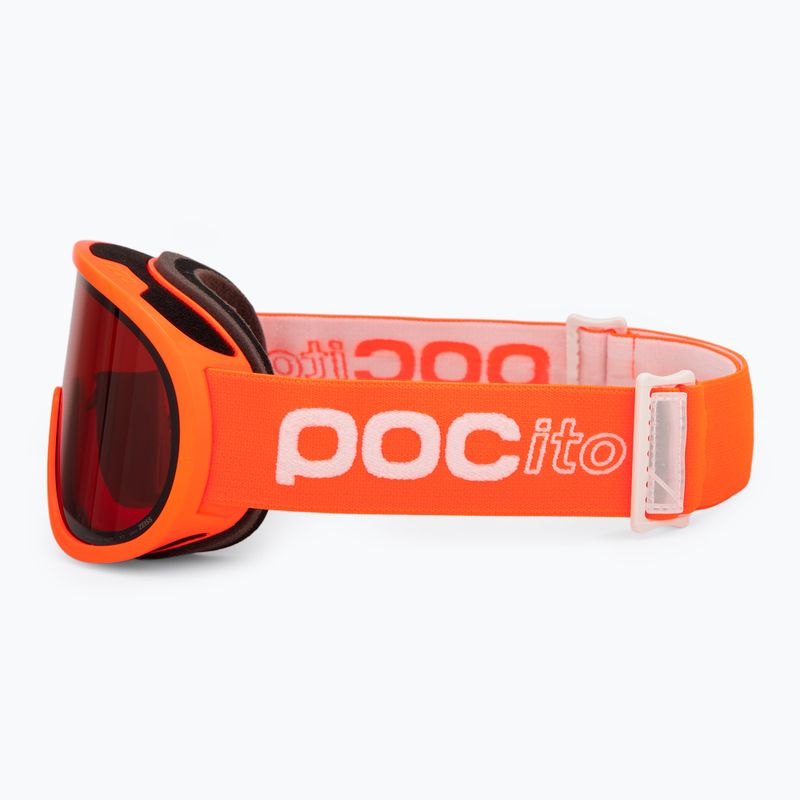 Dětské lyžařské brýle POC POCito Retina Jr S2 fluorescent orange/partly sunny light orange 4