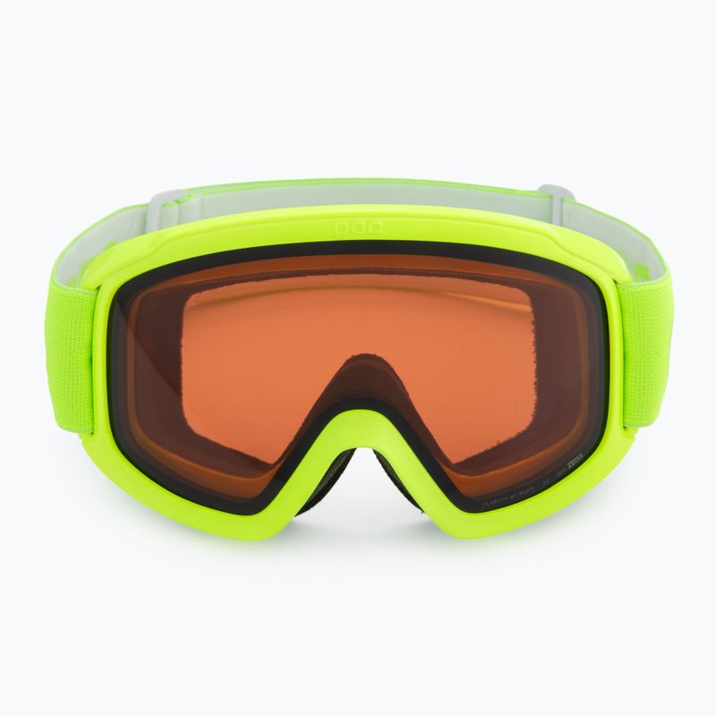 Dětské lyžařské brýle  POC POCito Opsin fluorescent yellow/green/partly sunny light orange 2