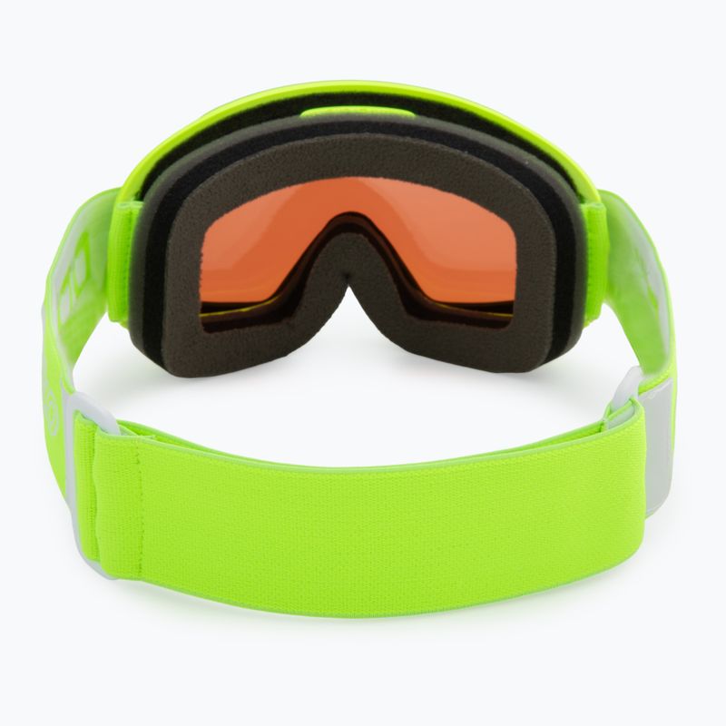 Dětské lyžařské brýle  POC POCito Opsin fluorescent yellow/green/partly sunny light orange 3