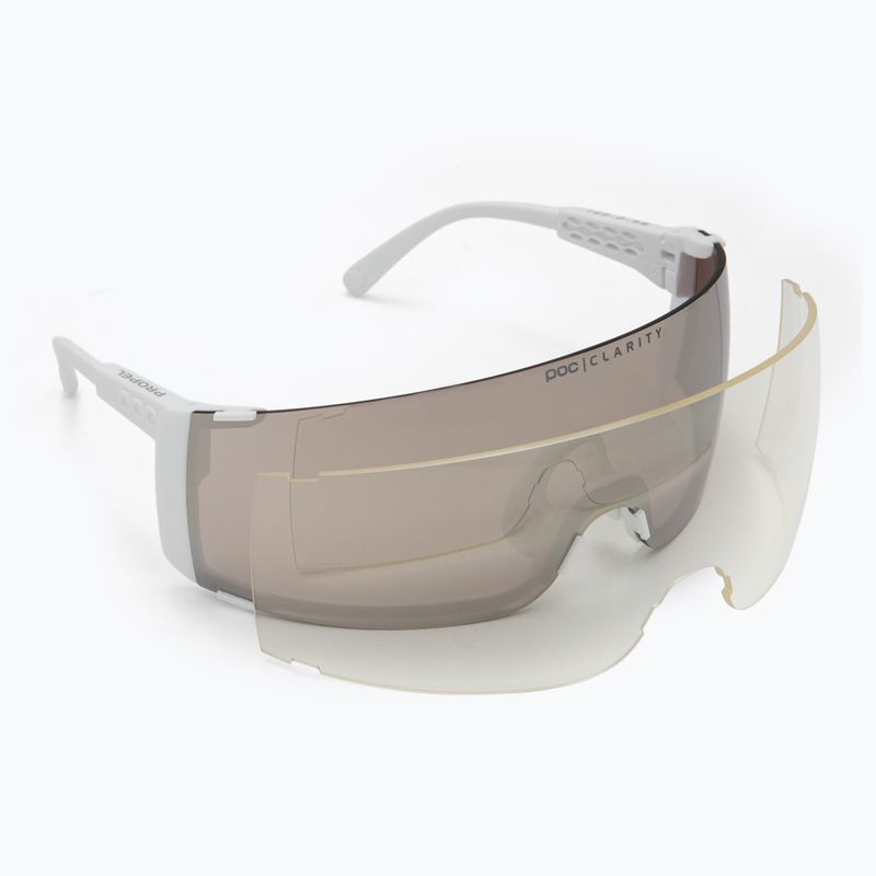 Sluneční brýle POC Propel hydrogen white/clarity road/sunny silver