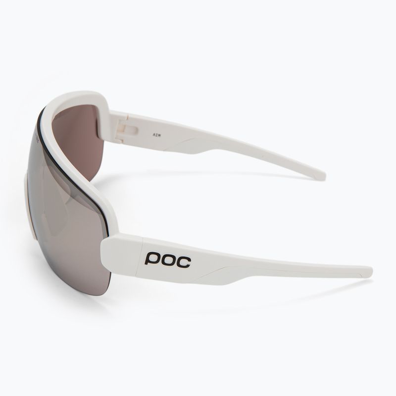 Sluneční brýle POC Aim hydrogen white/clarity road/sunny silver 4