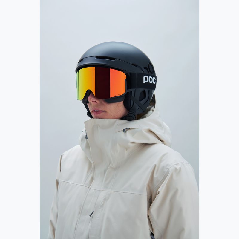 Lyžařské brýle POC Nexal Mid uranium black/partly sunny orange 5