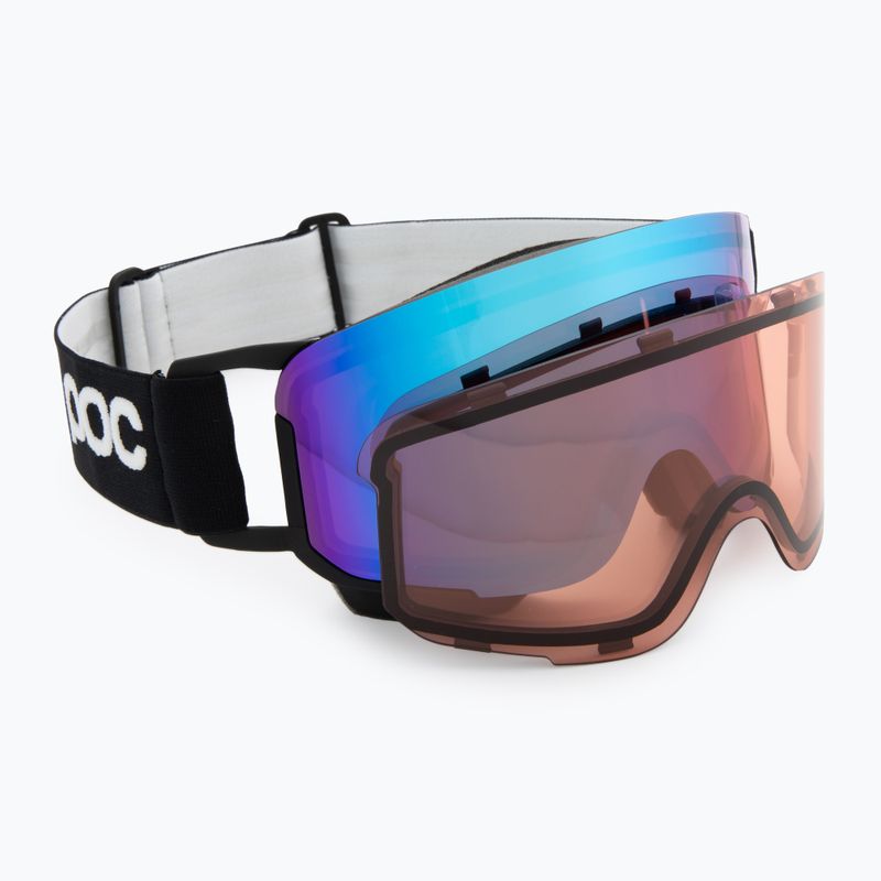 Lyžařské brýle POC Nexal Mid uranium black/partly sunny blue