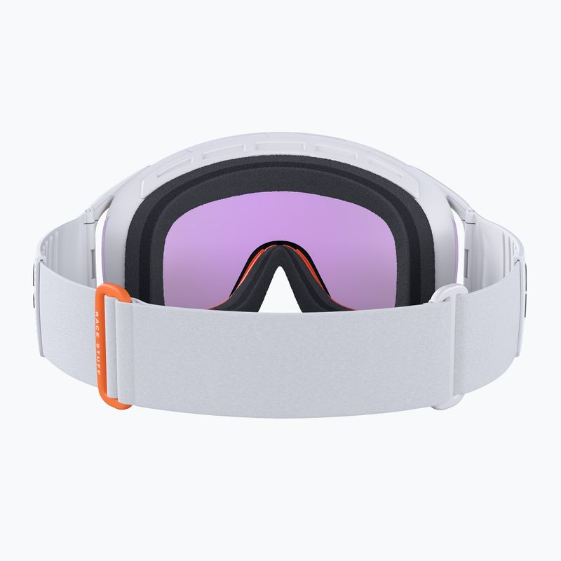 Lyžařské brýle POC Zonula Race hydrogen white/zink orange/partly blue 4