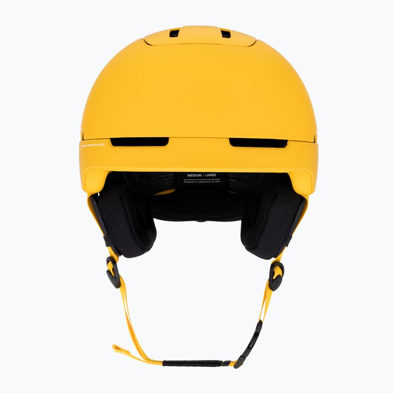 Lyžařská helma POC Obex MIPS sulphite yellow matt 2