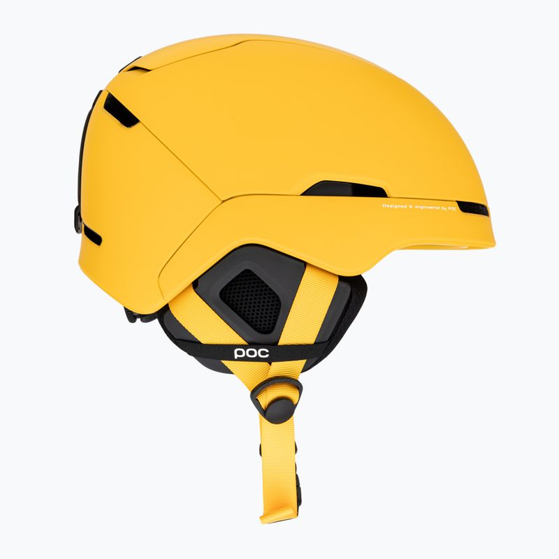 Lyžařská helma POC Obex MIPS sulphite yellow matt 4