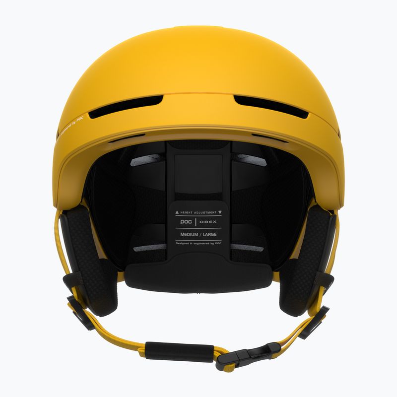 Lyžařská helma POC Obex MIPS sulphite yellow matt 8