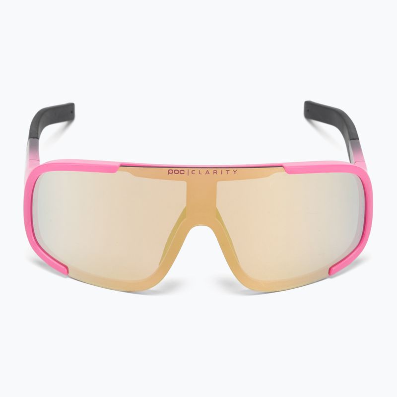 Brýle na kolo POC Aspire pink/uranium black translucent/clarity road gold 3