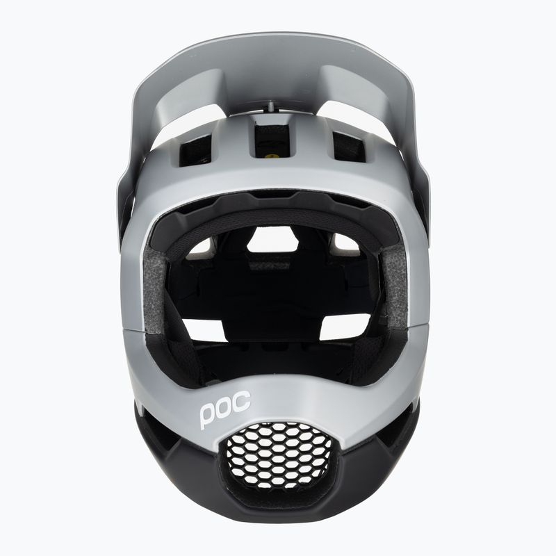 Cyklistická přilba POC Otocon Race MIPS argentite silver/uranium black matt 2