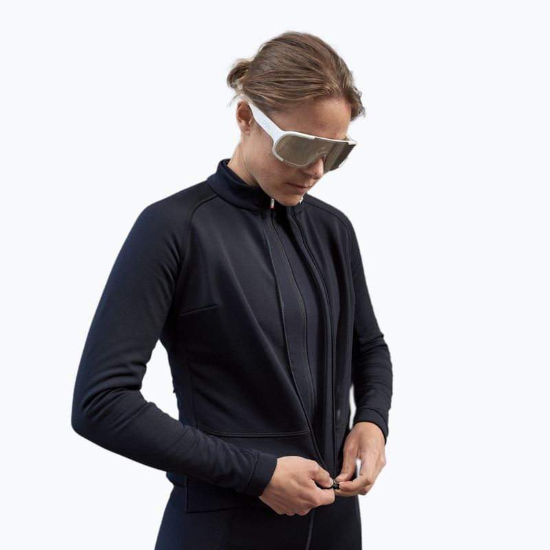 Dámská cyklistická bunda POC Thermal uranium black 2