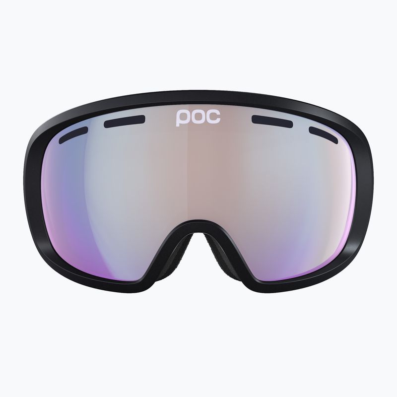 Lyžařské brýle POC Fovea Clarity Photochromic uranium black/clarity photo light pink/sky blue 7