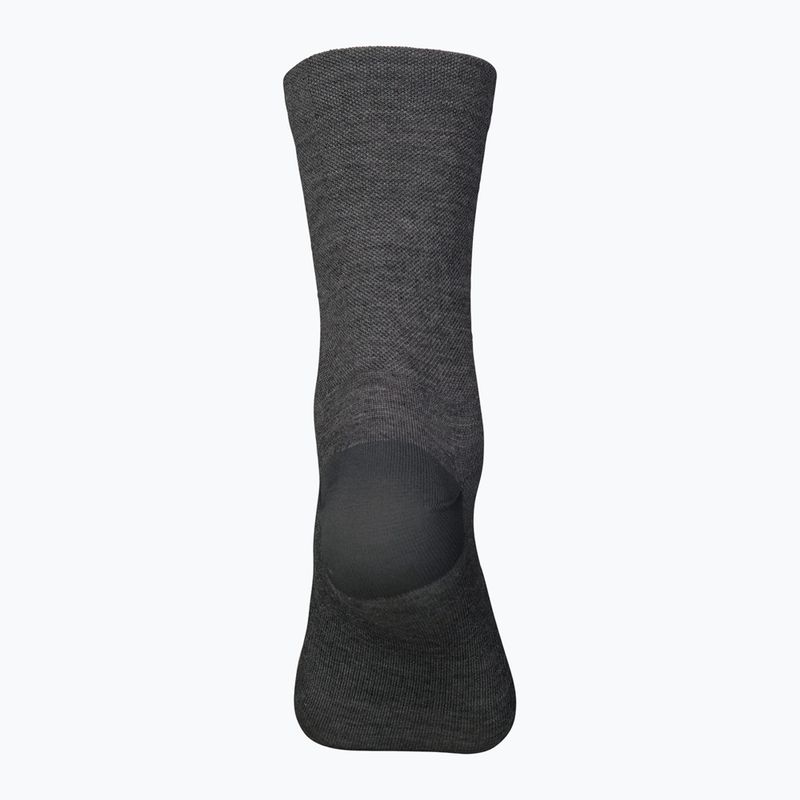 Cyklistické ponožky POC Zephyr Merino Mid sylvanite grey melange 2