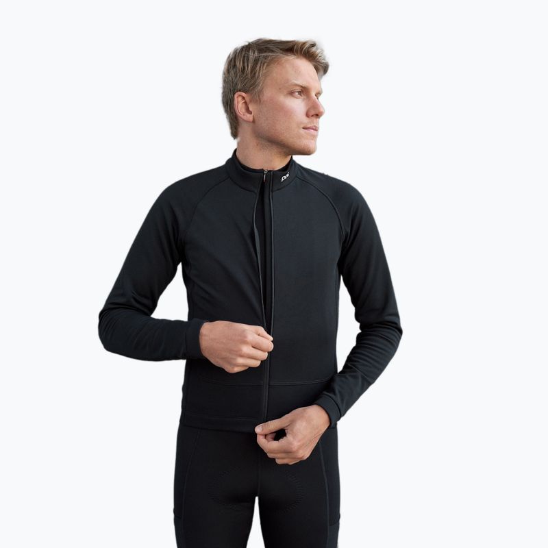 Pánská cyklistická bunda POC Thermal uranium black 3