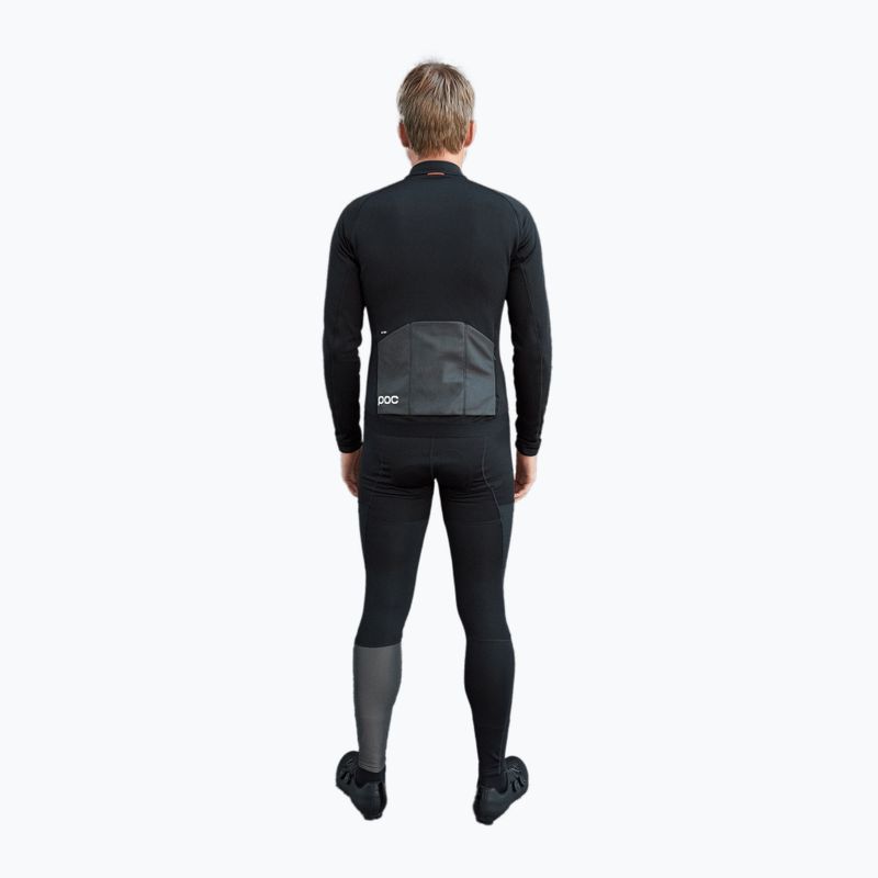 Pánská cyklistická bunda POC Thermal uranium black 9