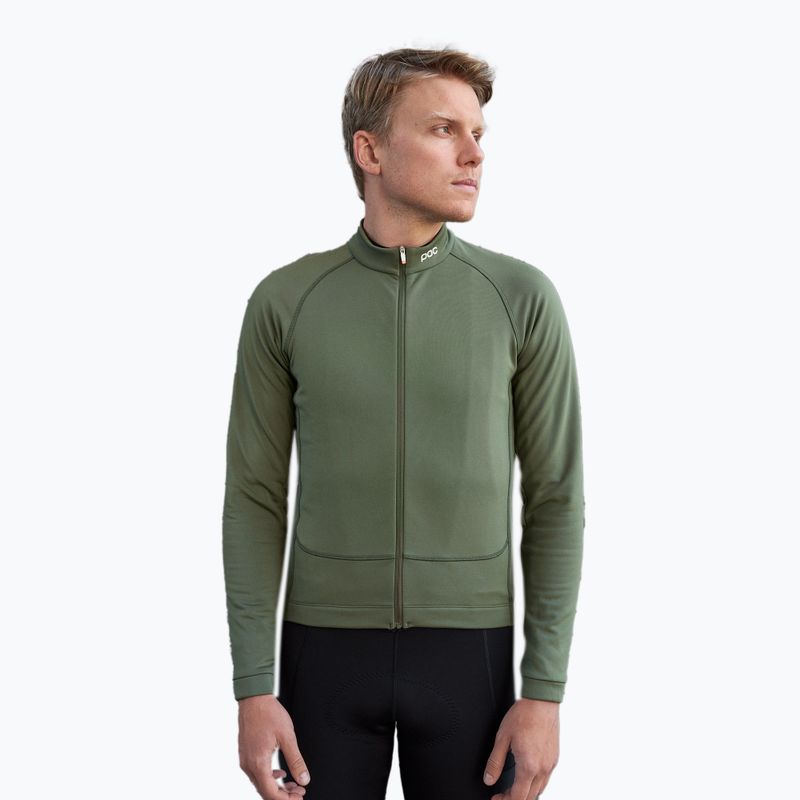 Pánská cyklistická bunda POC Thermal epidote green