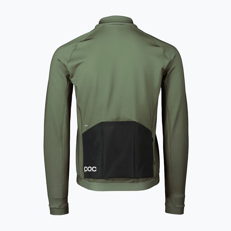 Pánská cyklistická bunda POC Thermal epidote green 10