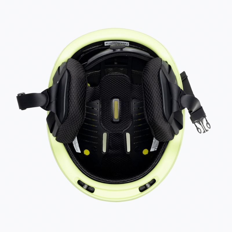 Lyžařská helma POC Obex MIPS lemon calcite matt 5