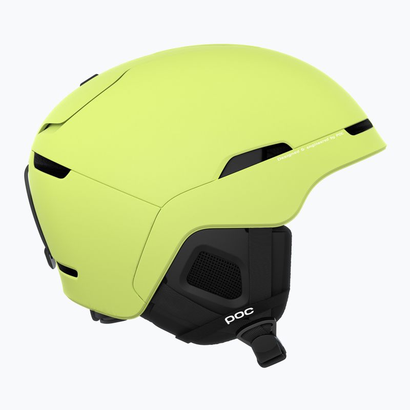 Lyžařská helma POC Obex MIPS lemon calcite matt 10
