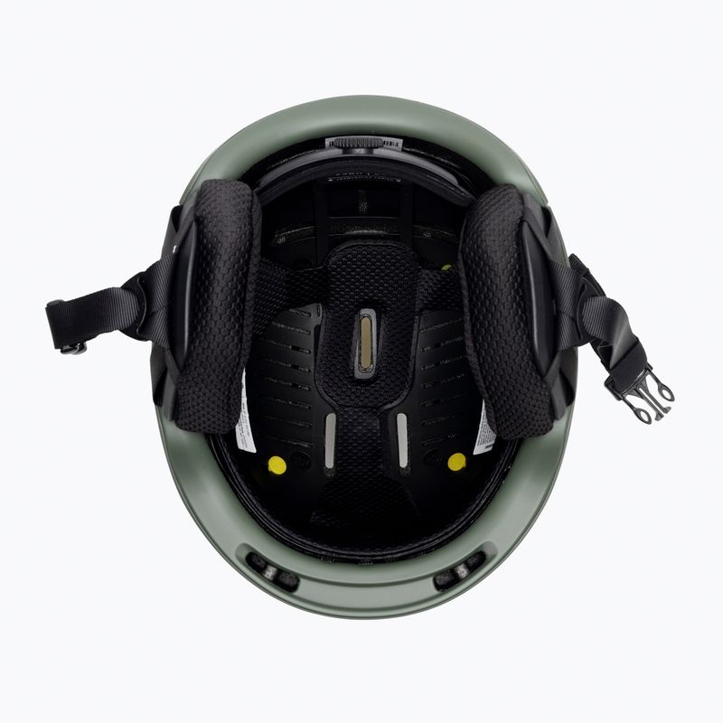 Lyžařská helma POC Obex MIPS epidote green matt 5