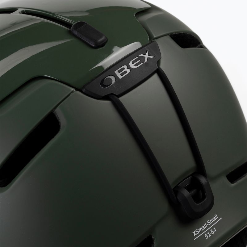 Lyžařská helma POC Obex MIPS epidote green matt 6