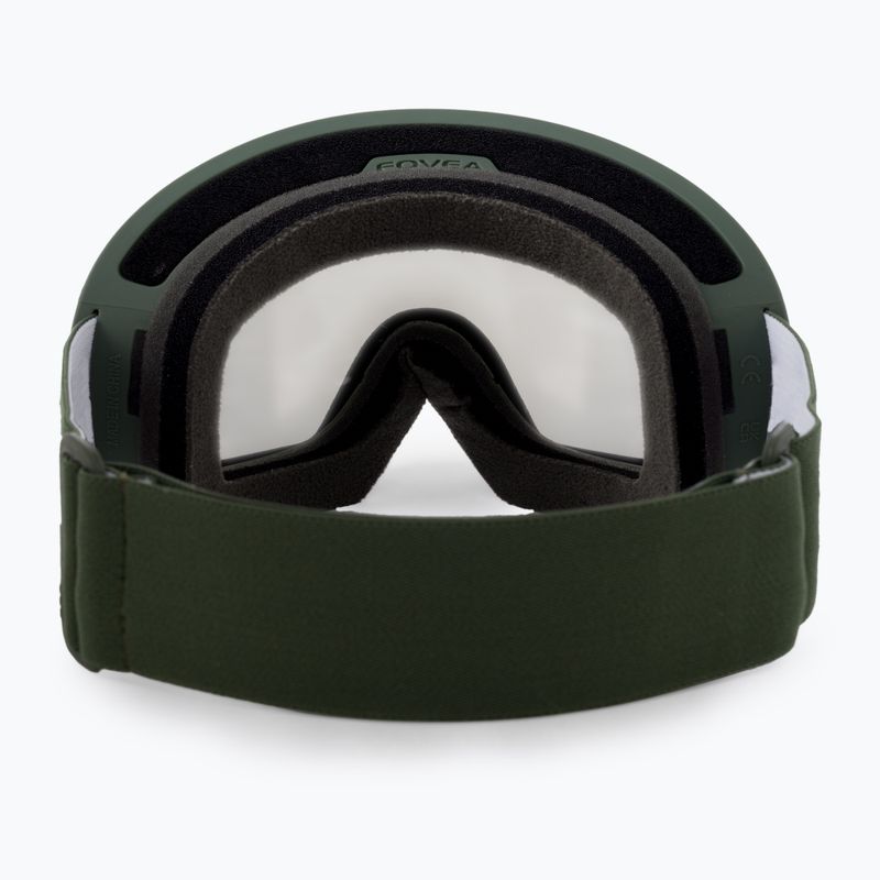 Lyžařské brýle POC Fovea Clarity epidote green/clarity define/spektris ivory 3