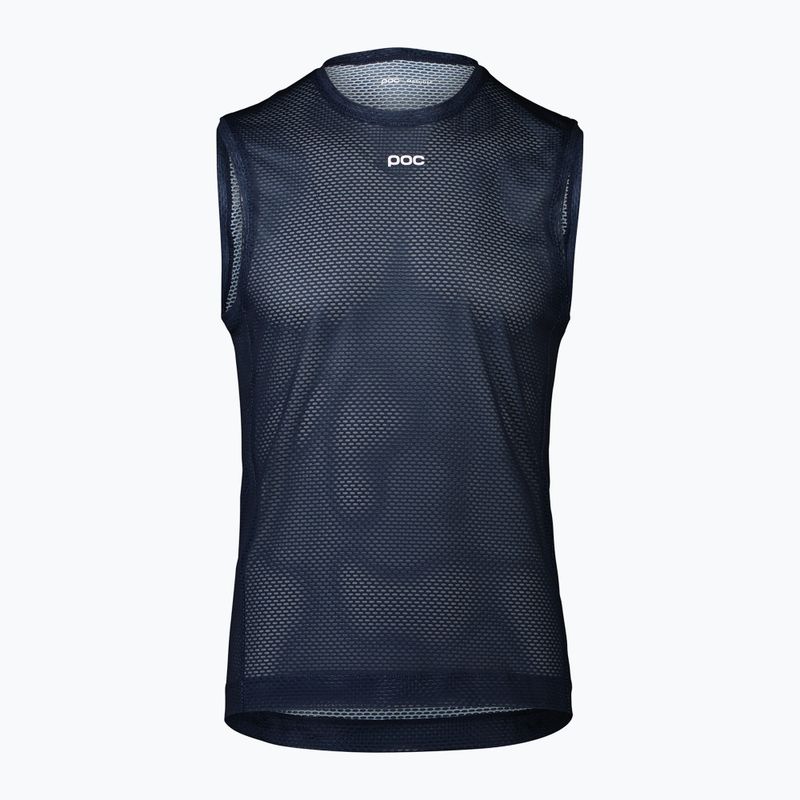 Pánské cyklistické tílko tank top tričko   POC Air Indoor Vest turmaline navy