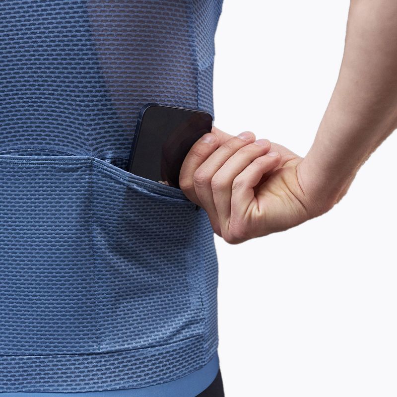 Pánský cyklistický dres POC Air calcite blue/turmaline navy 6