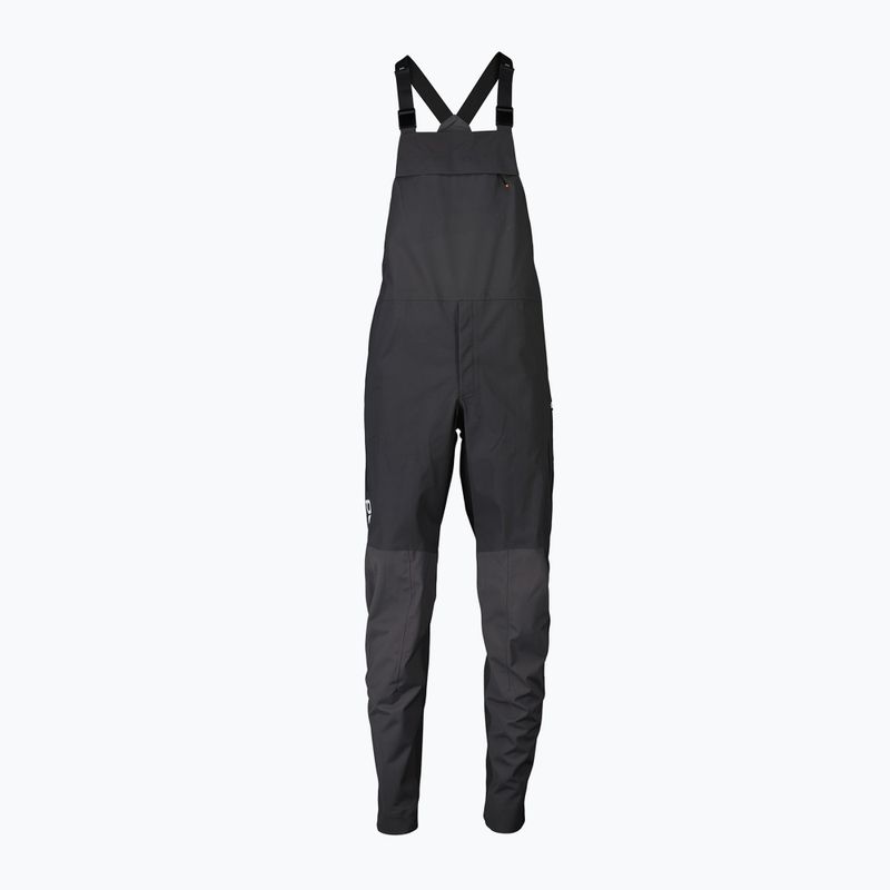 Cyklistické kalhoty POC Consort MTB Dungaree sylvanite grey