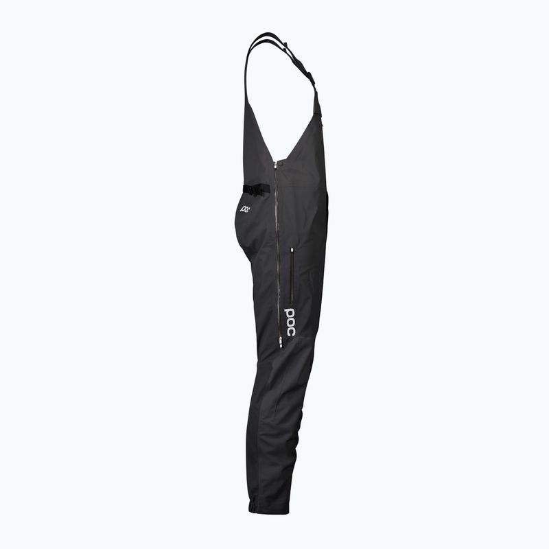 Cyklistické kalhoty POC Consort MTB Dungaree sylvanite grey 2