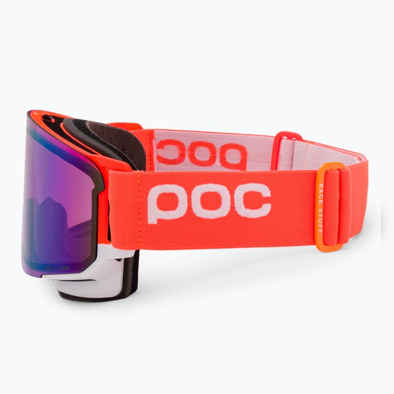 Lyžařské brýle POC Nexal Clarity Comp fluorescent orange/hydrogen white/spektris blue 5