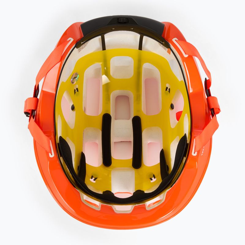 Cyklistická přilba  POC Octal MIPS fluorescent orange avip 5