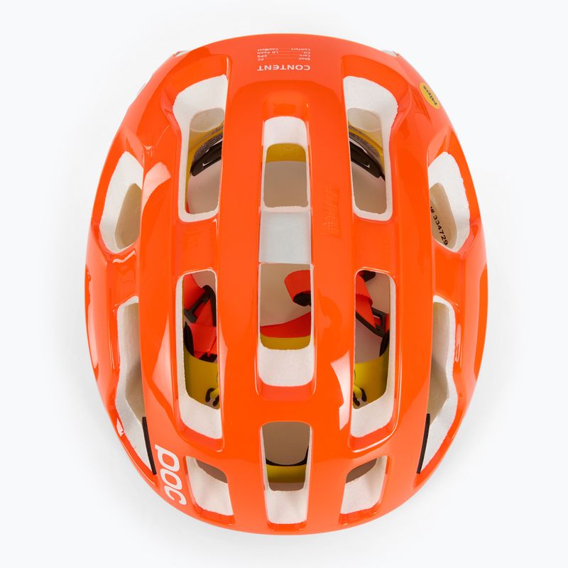 Cyklistická přilba  POC Octal MIPS fluorescent orange avip 6