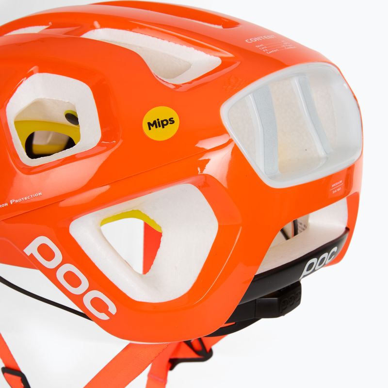 Cyklistická přilba  POC Octal MIPS fluorescent orange avip 7