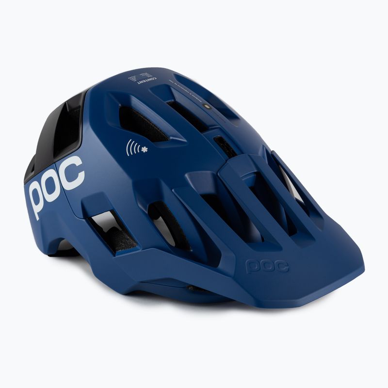 Cyklistická přilba POC Kortal Race MIPS opal blue/uranium black metallic/matt