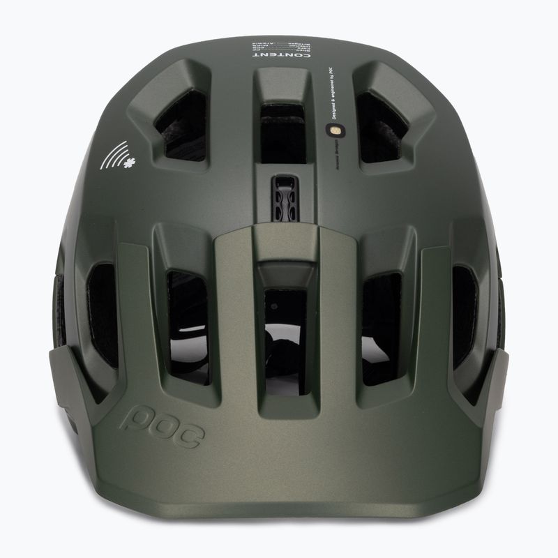 Cyklistická přilba POC Kortal Race MIPS epidote green/uranium black metallic/matt 2