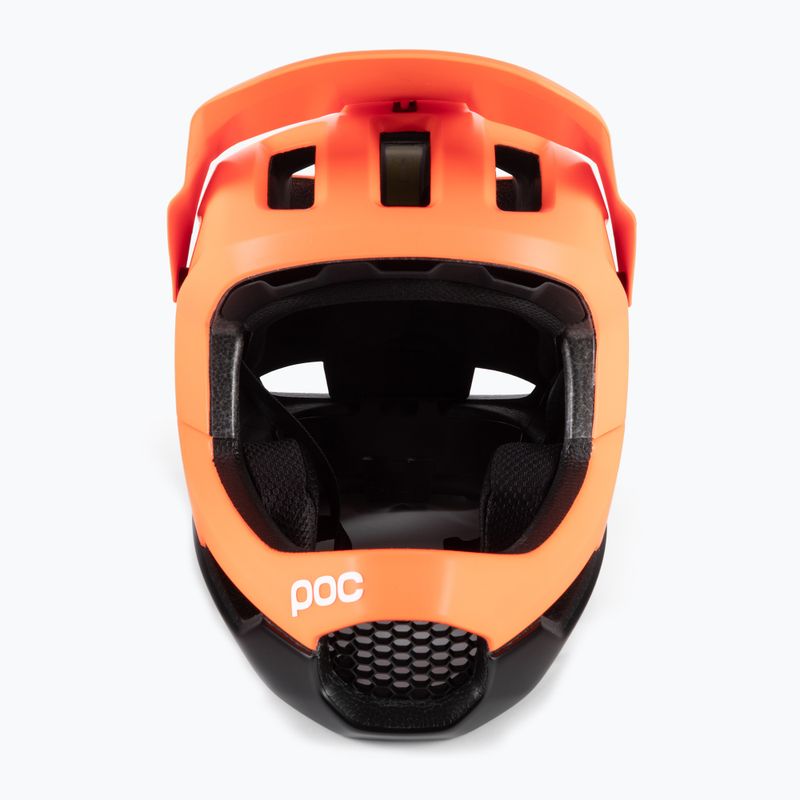 Cyklistická přilba POC Otocon Race MIPS fluorescent orange avip/uranium black matt 5